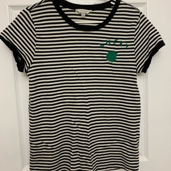 Lucky Brand Jeans “Lucky” Striped Shirt - Picture 1 of 2